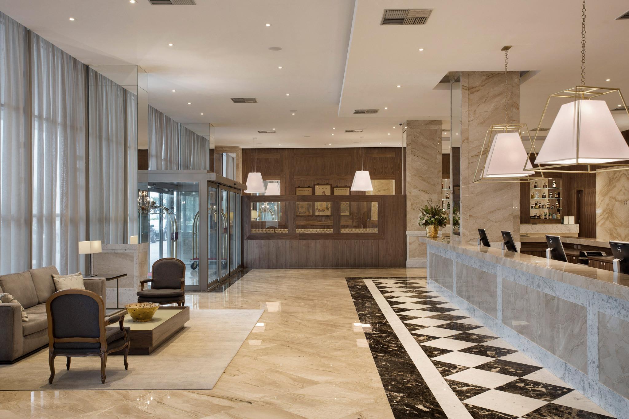 Hotel Windsor Marapendi Rio de Janeiro Exterior foto Lobby